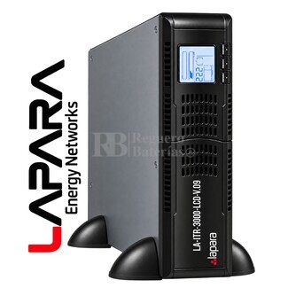 SAI 3.000VA 2.700W Interactivo | LAPARA LA-ITR-3000-LCD-V09